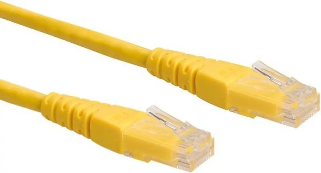 ROLINE UTP patchkabel Cat6 geel 15m