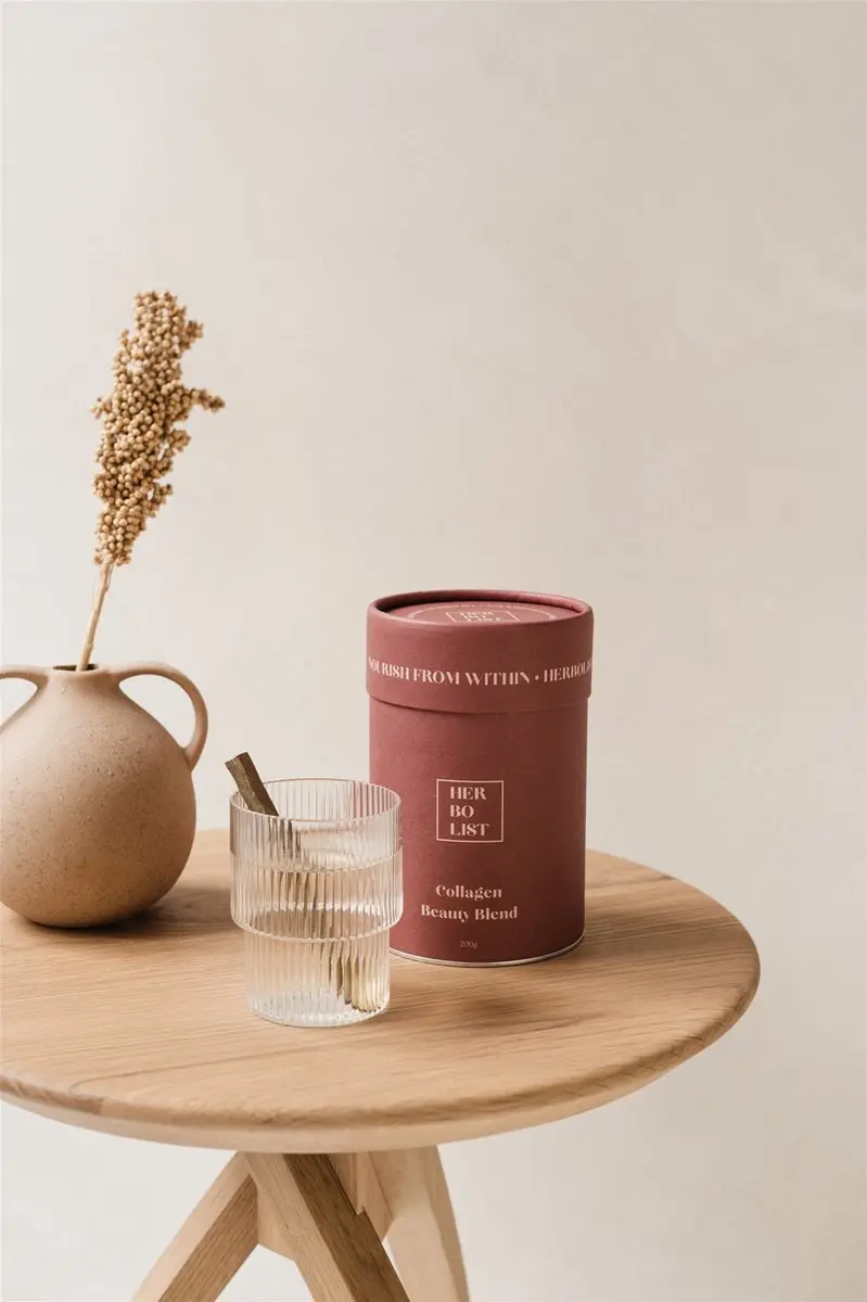 Herbolist Collageenpoeder met Vitamine C & Hyaluronzuur 200g