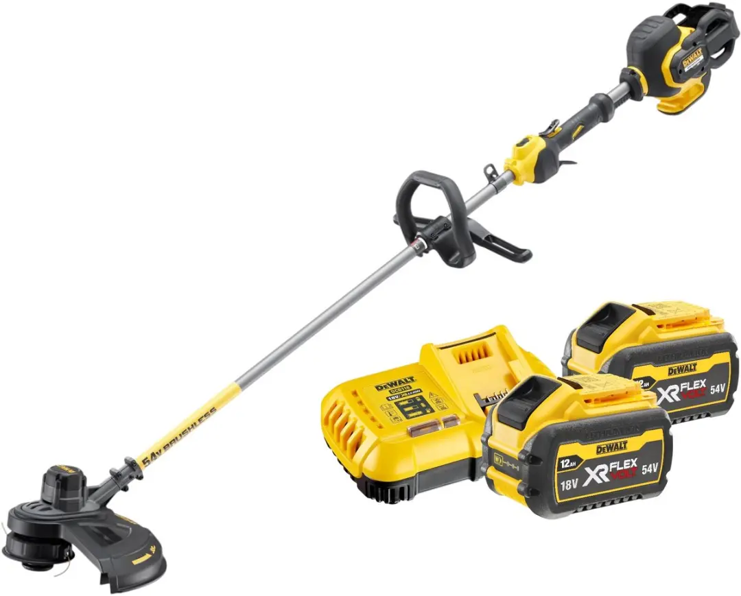 DeWalt DCM 571 Y2 accu-bosmaaier 54 V FlexVolt 38 cm borstelloos + 2x accu 12,0