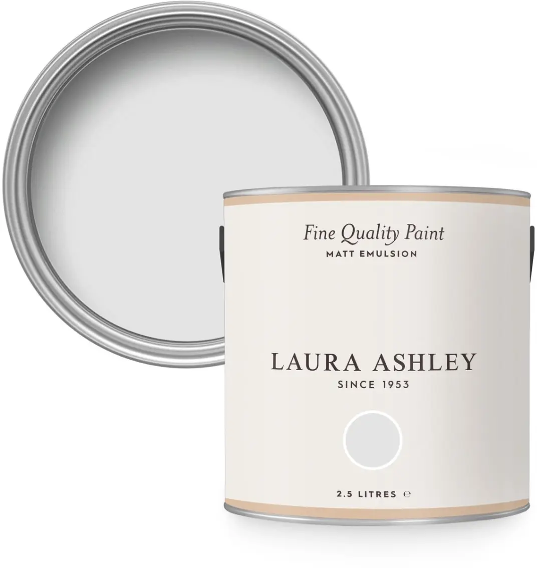 Laura Ashley Muurverf Mat 2.5L Sugared Grijs Wit