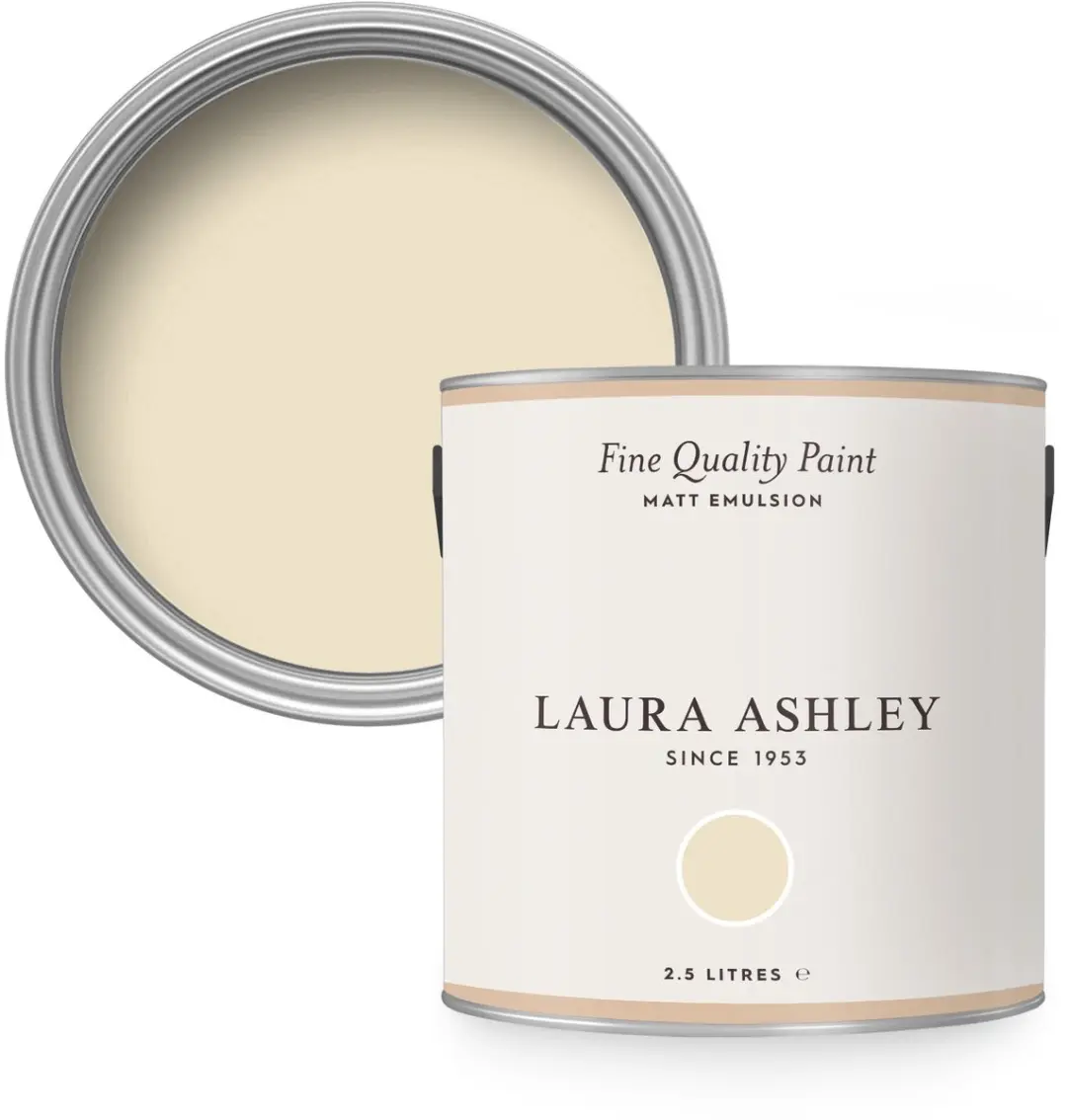 Laura Ashley Muurverf Mat 2.5L Creme