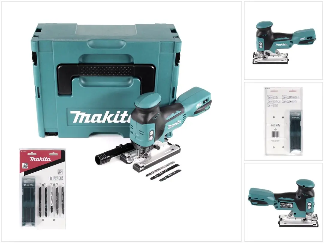 Makita DJV 181 ZJ accu pendelzaag 18V borstelloos Solo + 17x zaagblad + Makpac
