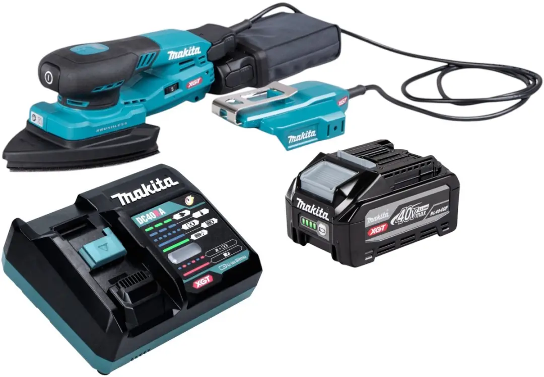 Makita BO 006 CGU101 accu-deltaschuurmachine 40 V max. 100 x 150 mm 3,0 mm slag