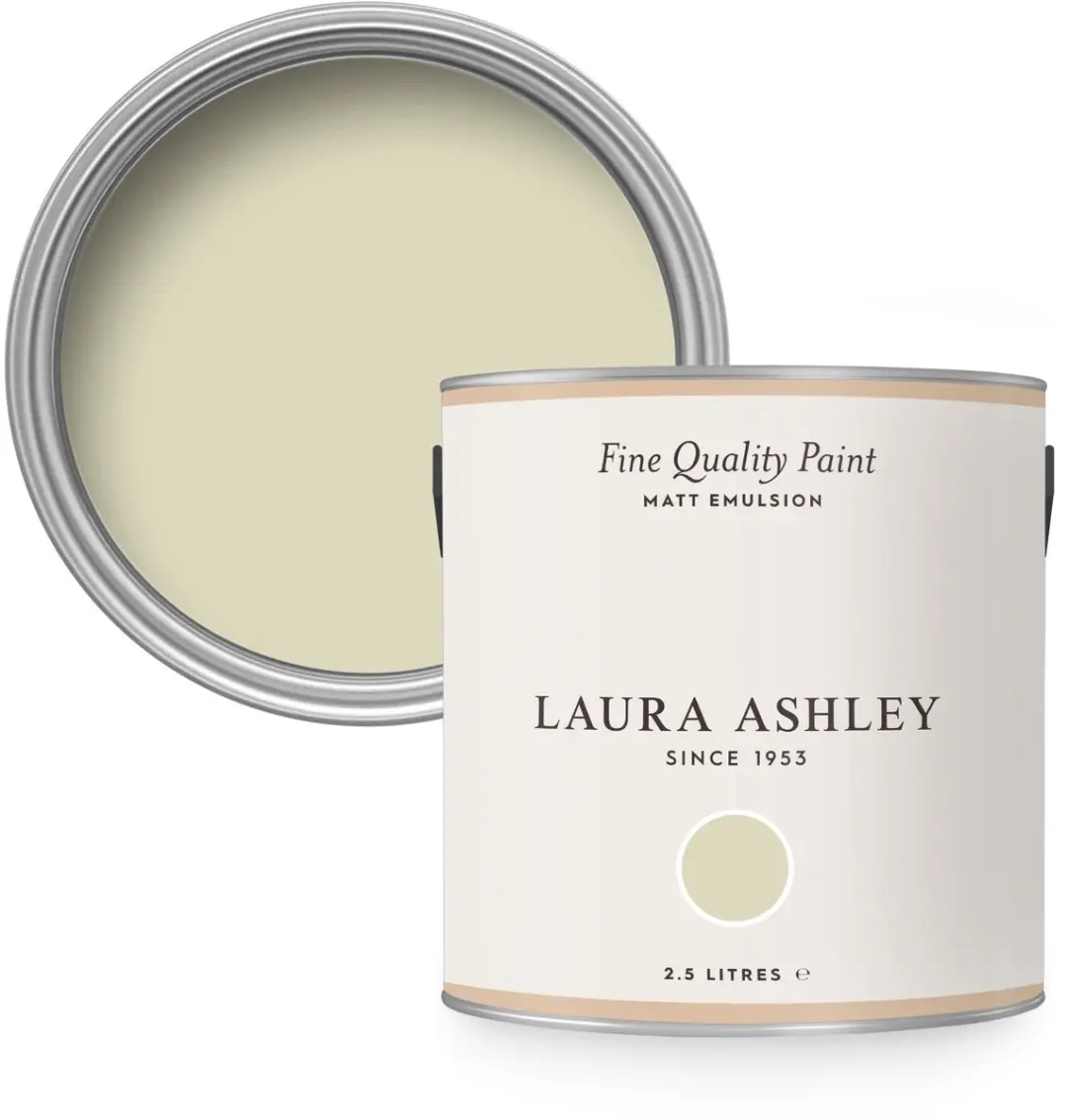 Laura Ashley Muurverf Mat 2.5L Pale Hedgerow Groen