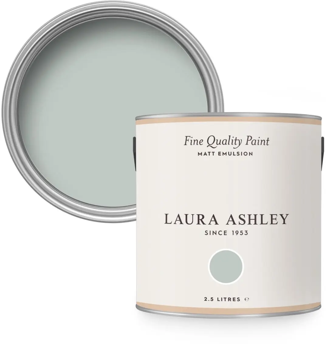 Laura Ashley Muurverf Mat 2.5L Pale Grijs Groen