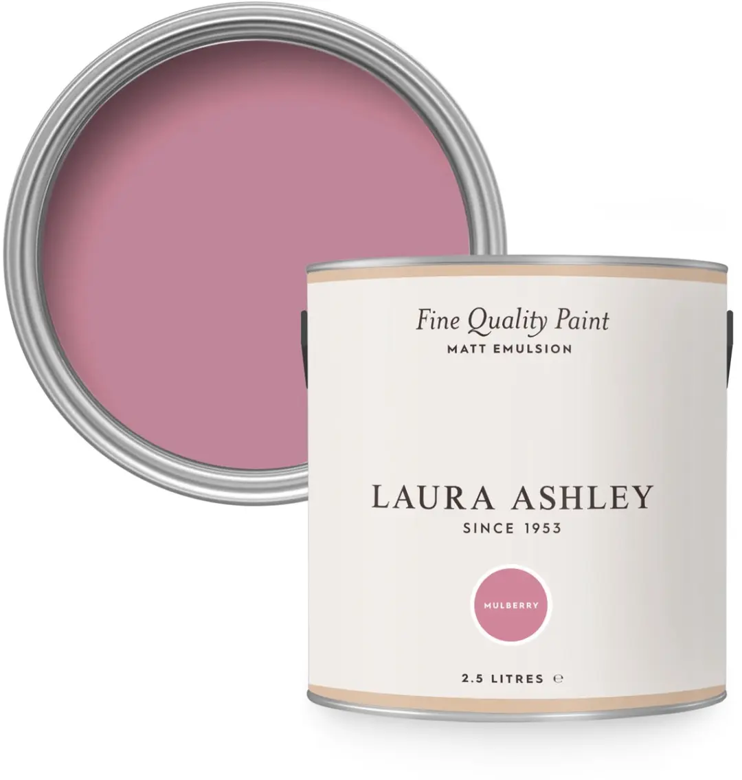 Laura Ashley Muurverf Mat 2.5L Mulberry Paars