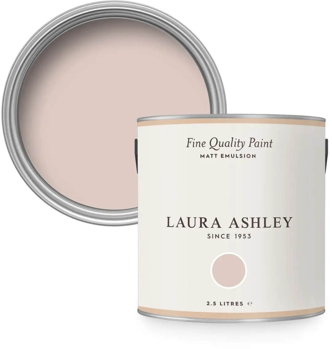 Laura Ashley Muurverf Mat 2.5L Plaster Roze