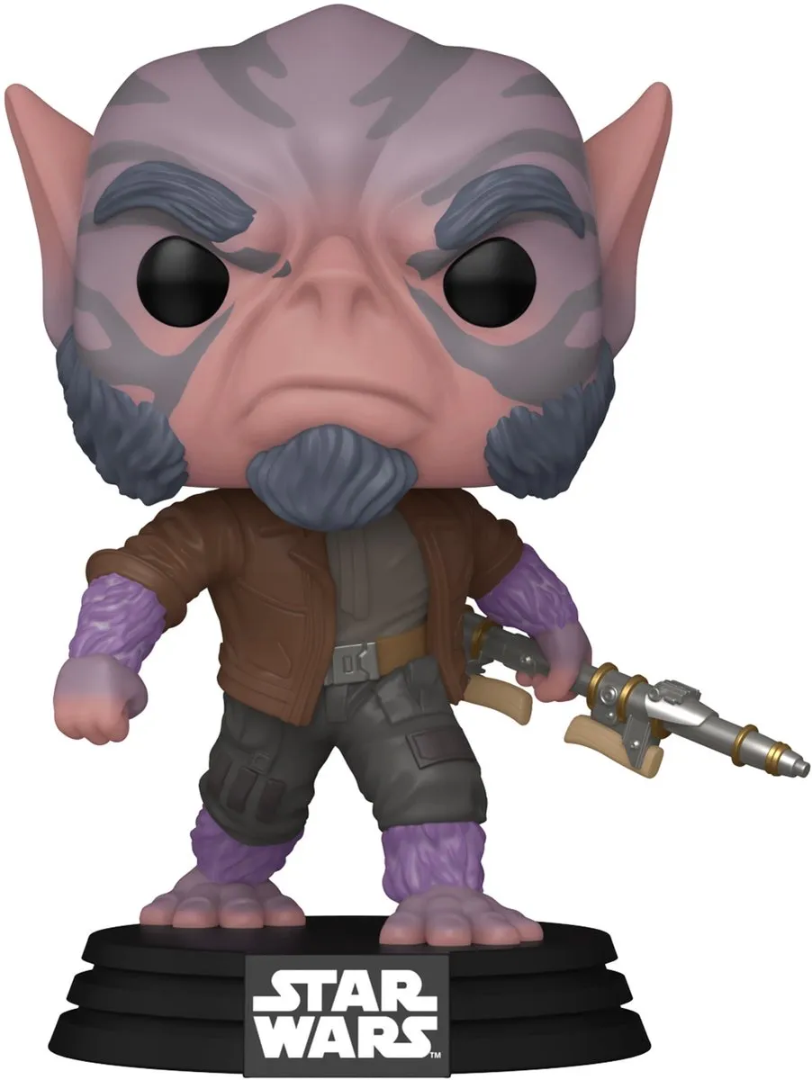 Funko POP Star Wars Mandalorian & Grogu Zeb Orrelios