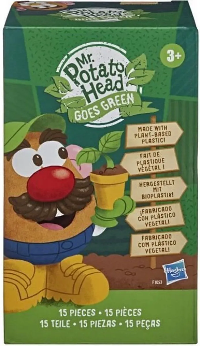 Hasbro Mr. Potato Head Goes Green - 15 Stuks - Veelkleurig - afbeelding 6 van 6