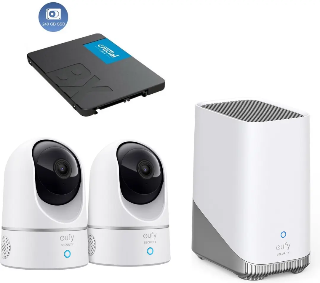 eufy Security E220 Binnencamera 2K Pan & Tilt