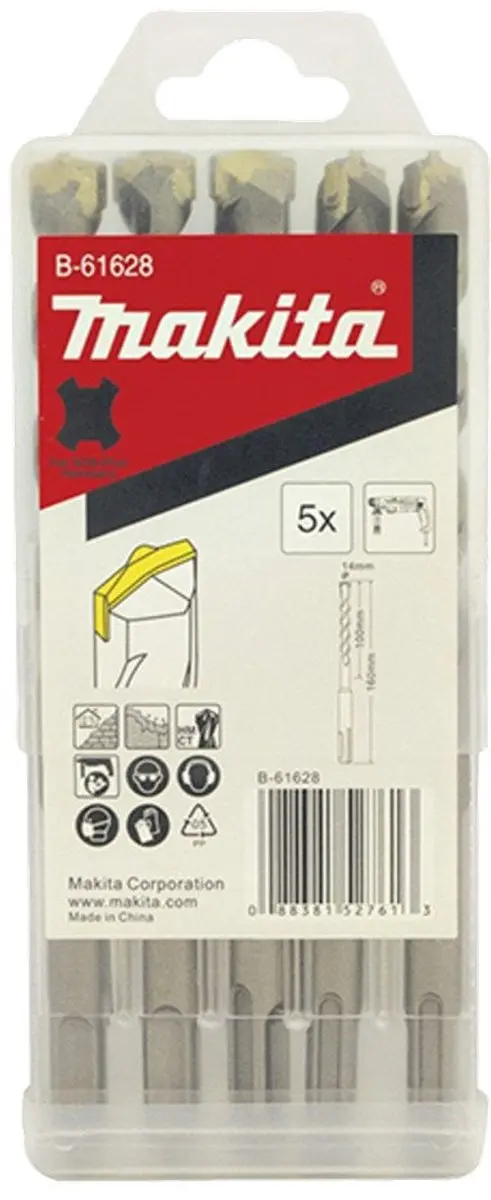 Makita B-61628 B2S: Betonboor 14 x 160 mm SDS-PLUS