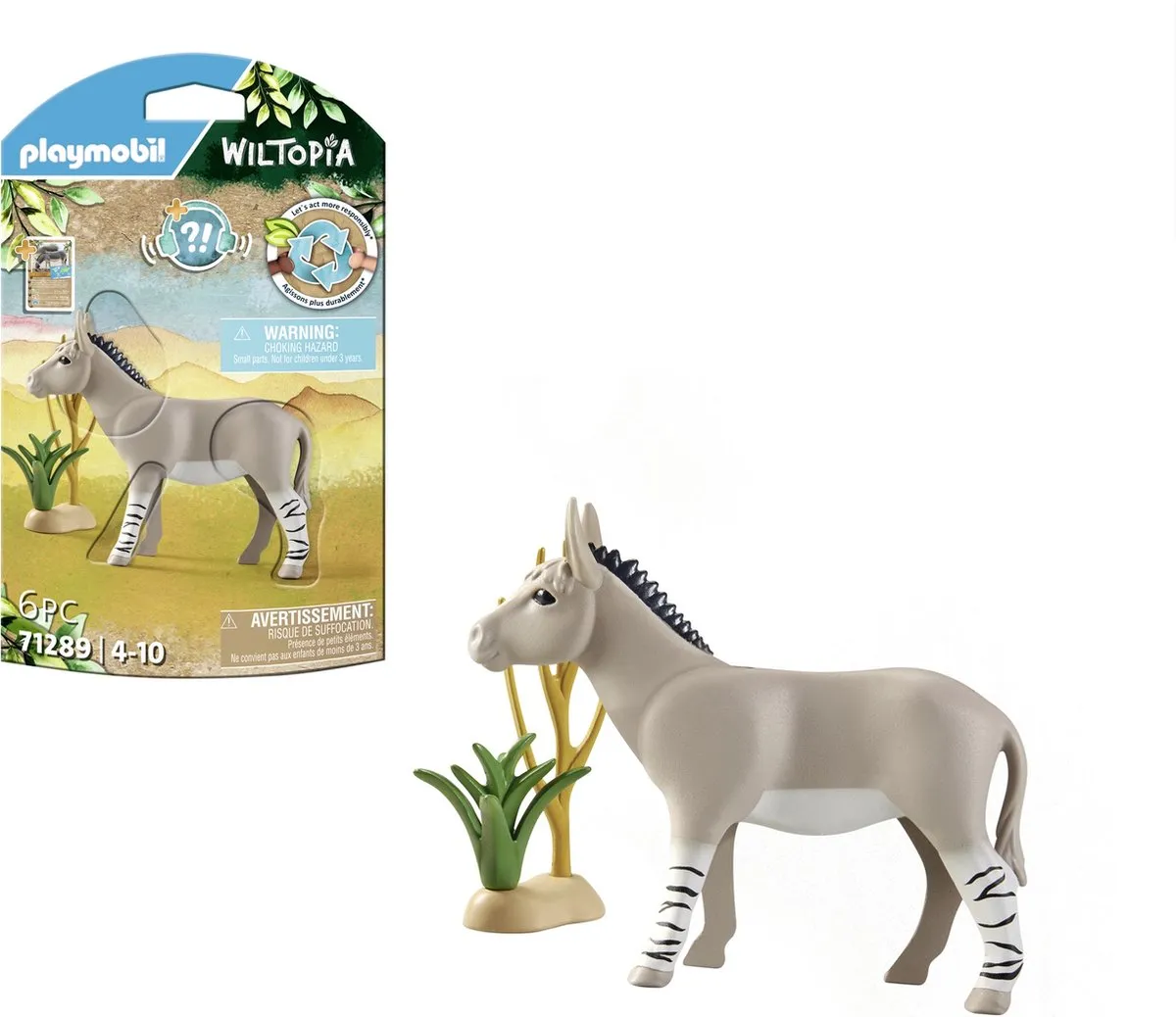 Playmobil Wiltopia Afrikaanse Wilde Ezel 71289 - Multicolor