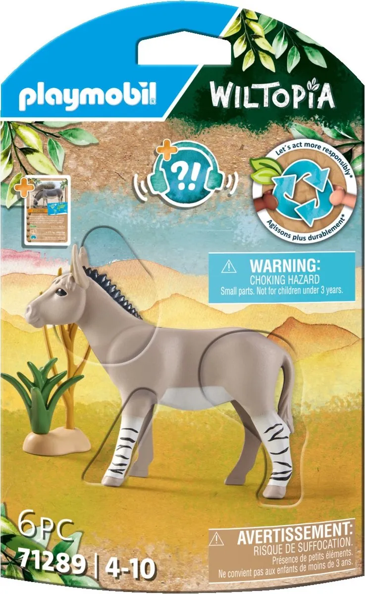 Playmobil Wiltopia Afrikaanse Wilde Ezel 71289
