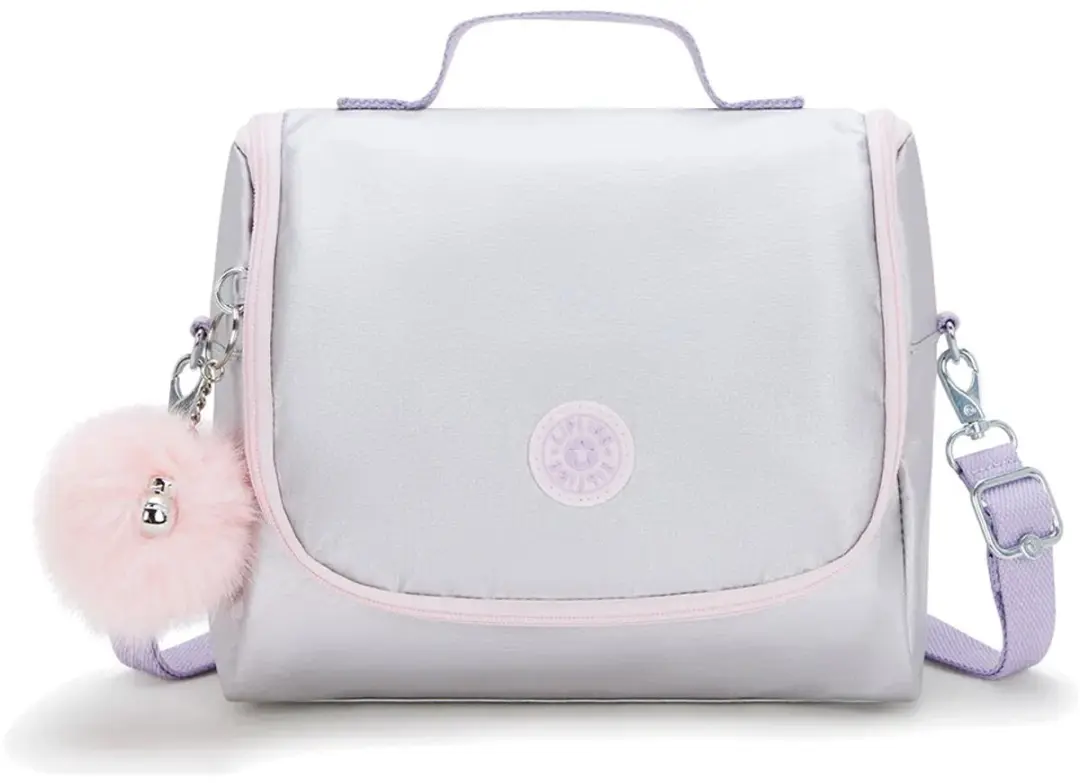 Kipling New Kichirou 6l Lunchzak Zilver