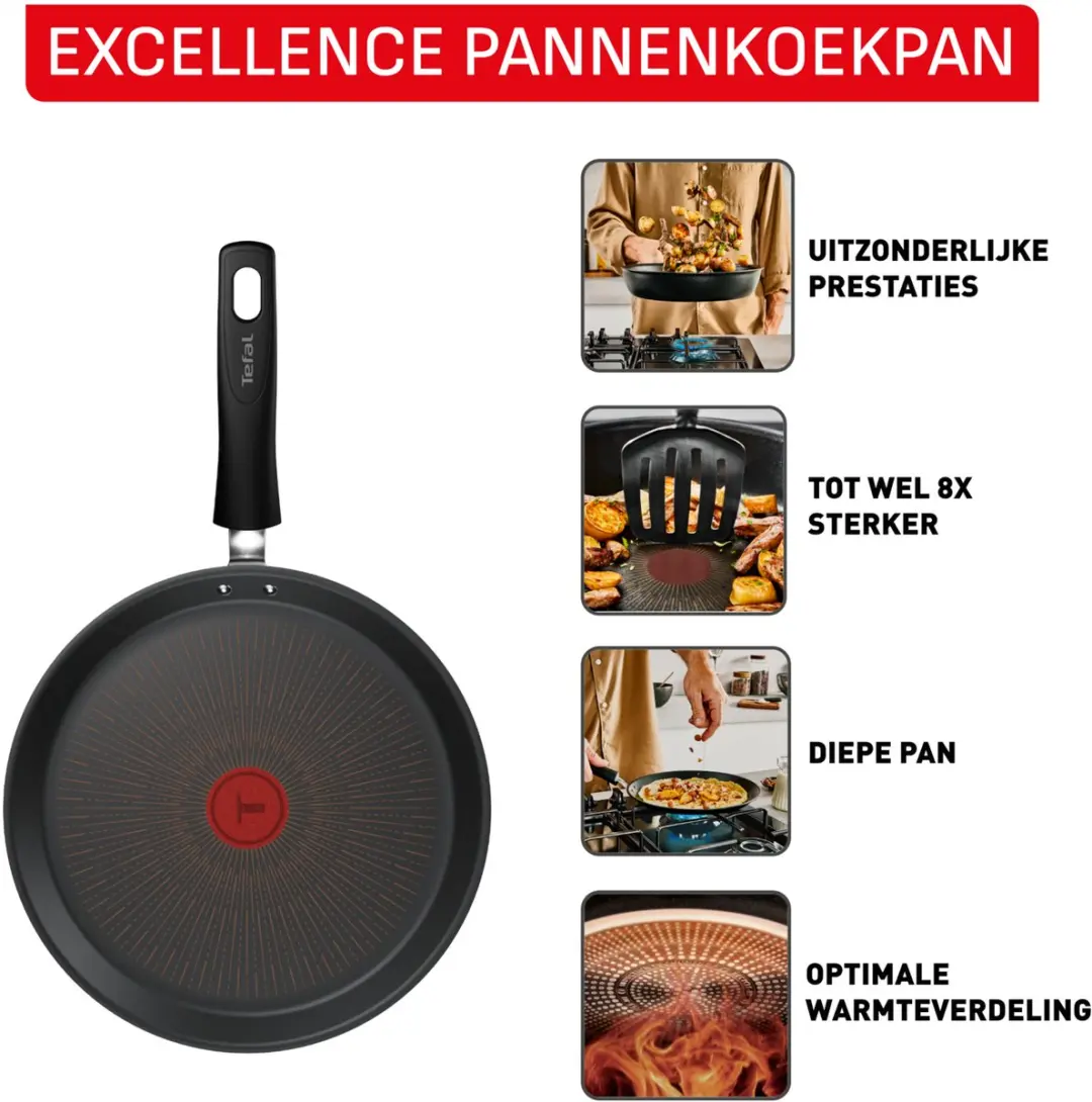 Tefal Excellence Pannenkoekpan 25cm