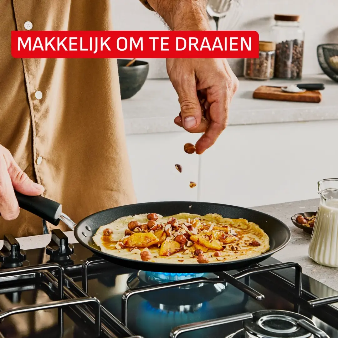 Tefal Excellence Pannenkoekpan 25cm - Inductie - Zwart - afbeelding 6 van 6