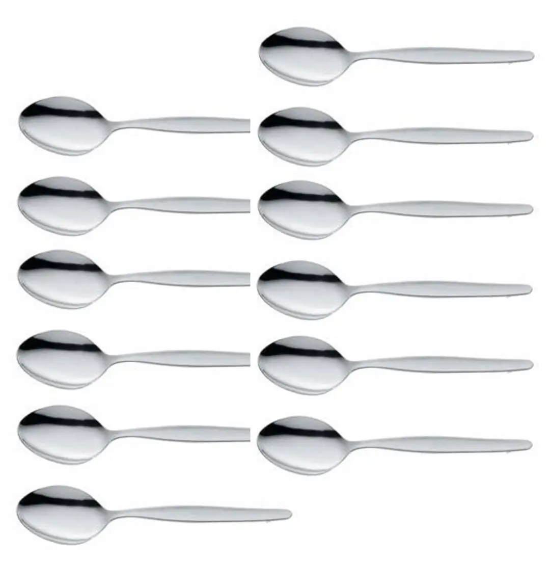 Amefa Scandinave Theelepels 12 stuks RVS Nikkelvrij 13,5 cm