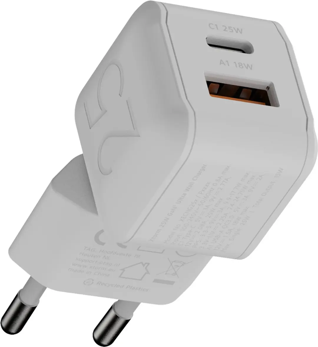 Xtorm USB-C Oplader 25W