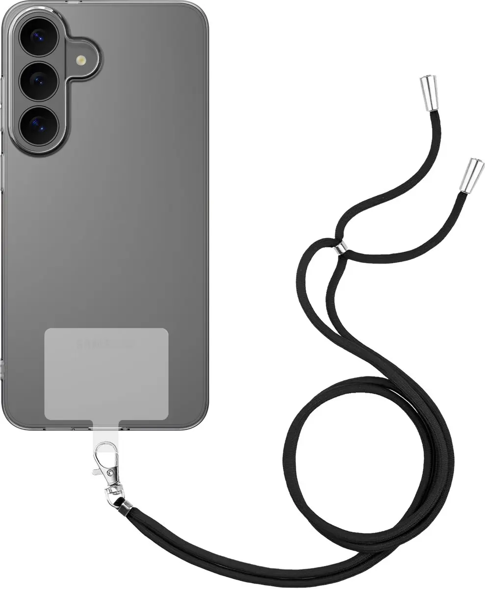 Just in Case hoesje met koord geschikt voor Samsung Galaxy S26 FE Hoesje met Koo