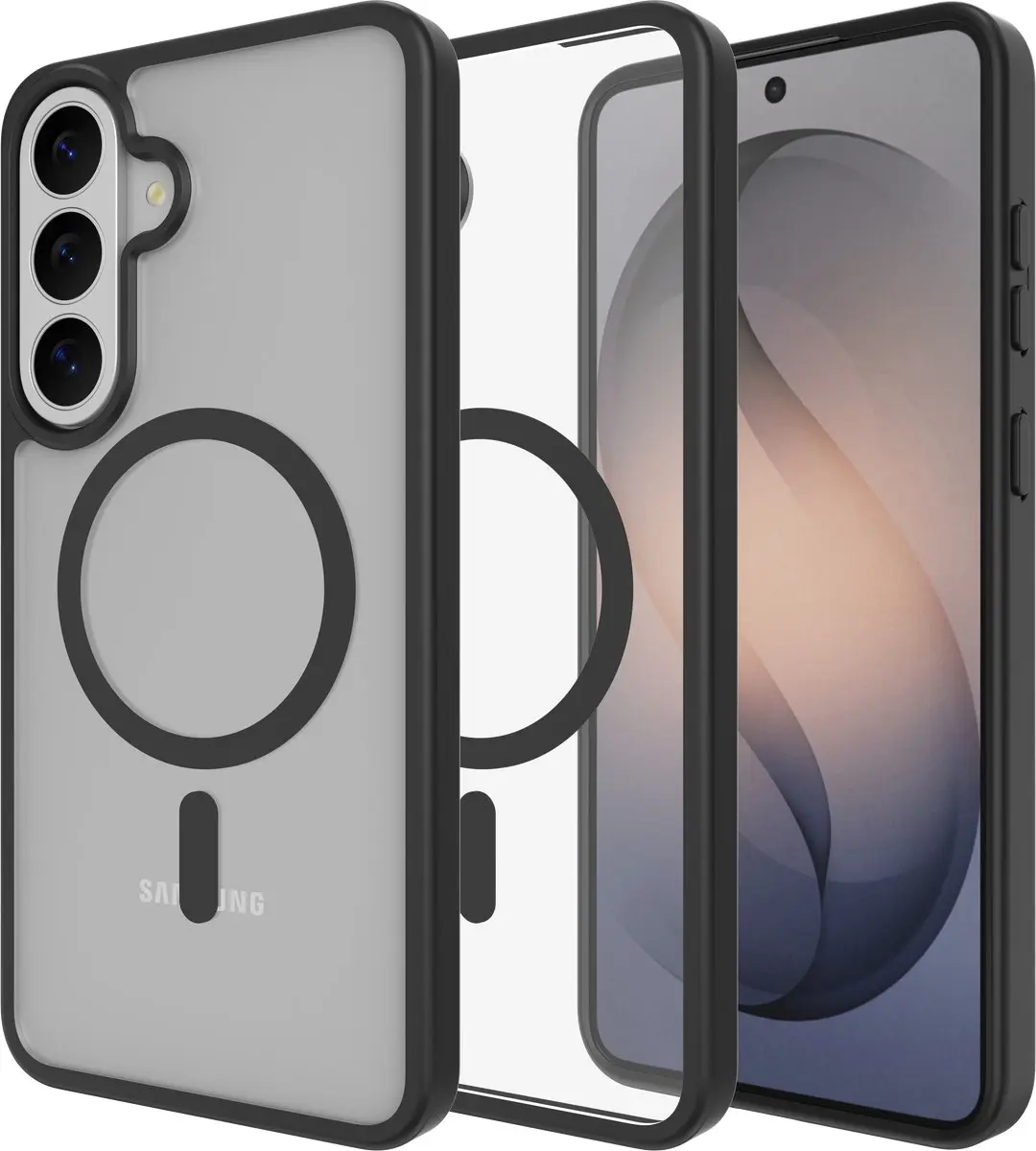 Just in Case hoesje geschikt voor Samsung Galaxy S26 FE Hoesje geschikt voor Mag