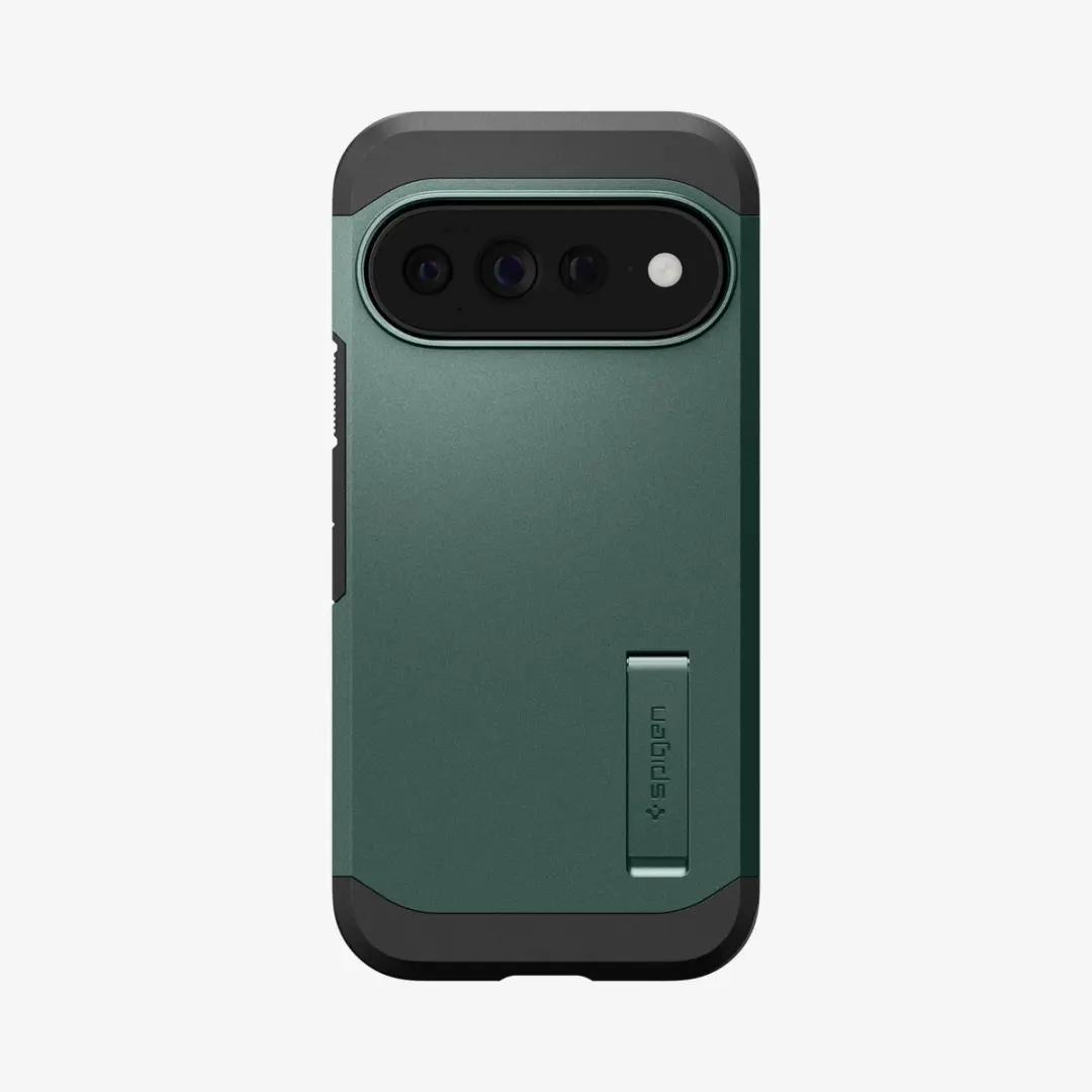 Spigen Tough Armor ACS11864 Hoesje - Google Pixel 11 Pro XL - Groen