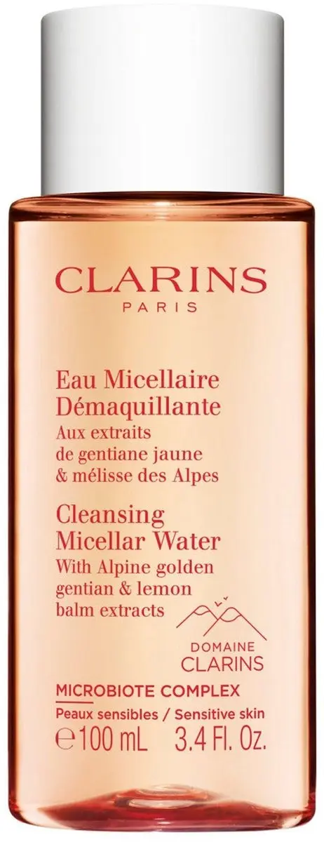 Clarins Eau Micellaire Démaquillante Peaux Sensibles 100 Ml