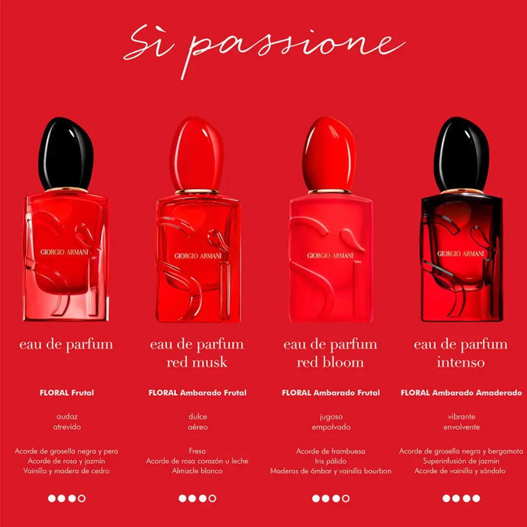 Armani Si Passione Red Bloom Eau de Parfum 100ml - afbeelding 3 van 3
