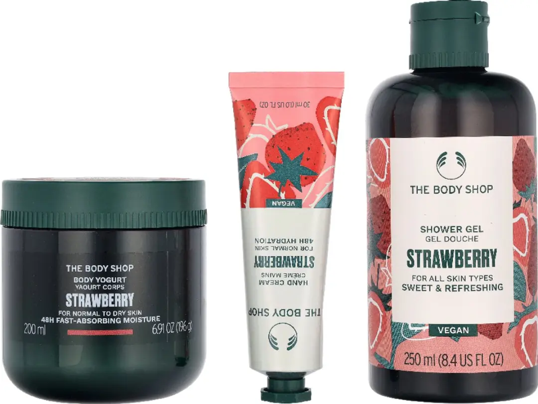 The Body Shop G3 Small Strawberry Giftset
