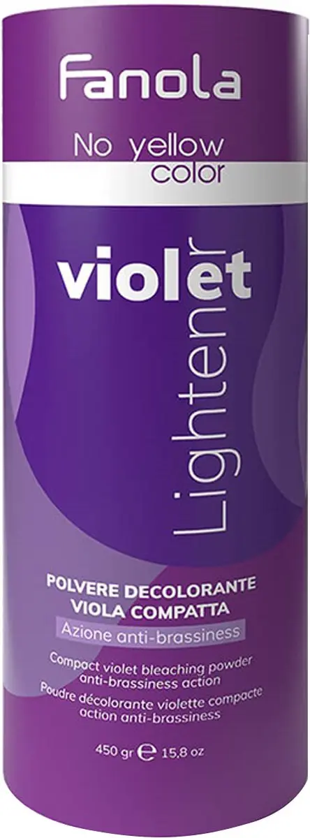 Fanola No Yellow Lightener Violet Poeder 450g