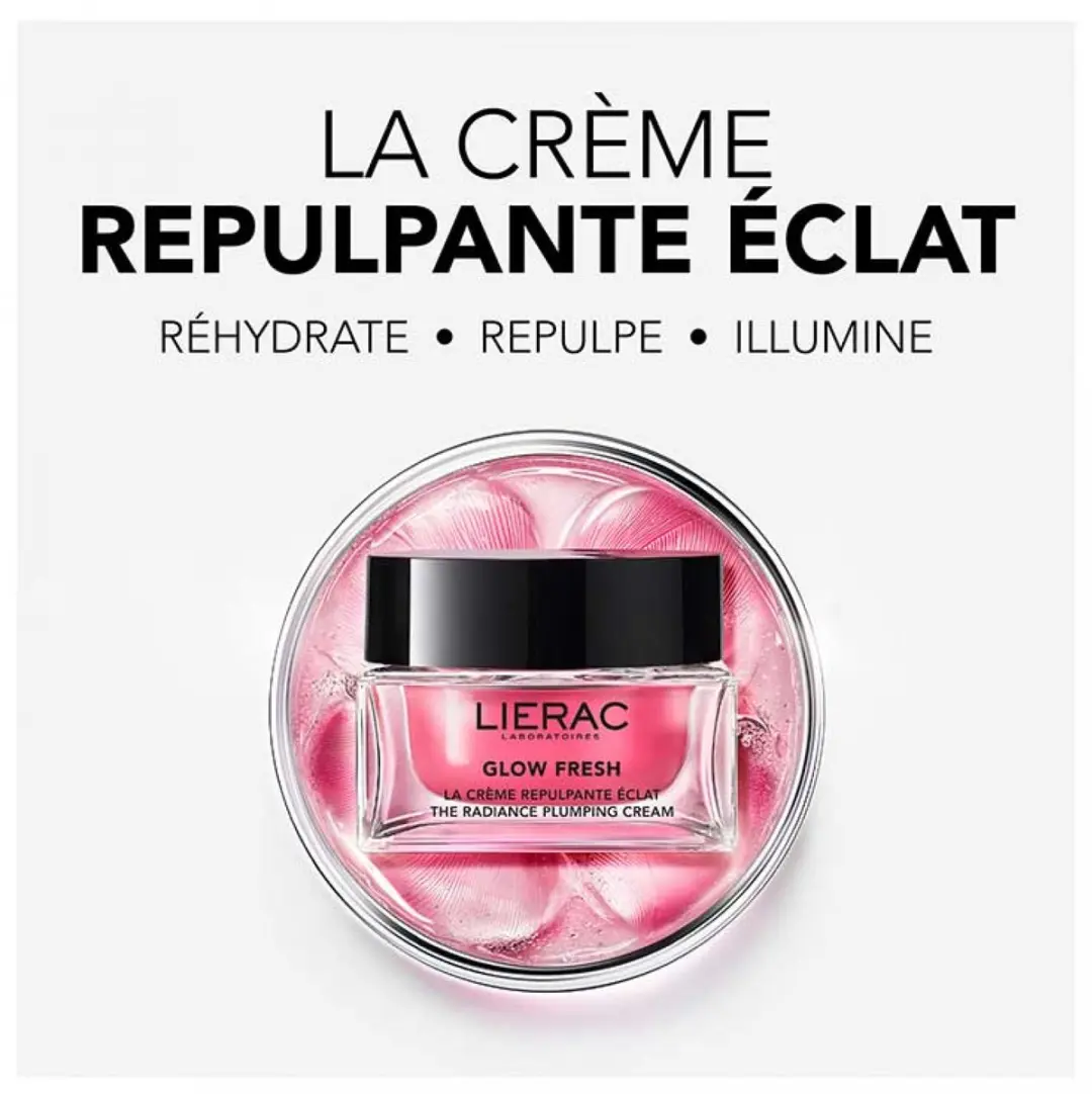 Lierac Glow Fresh La Crème Repulpante Éclat Navulling 50ml