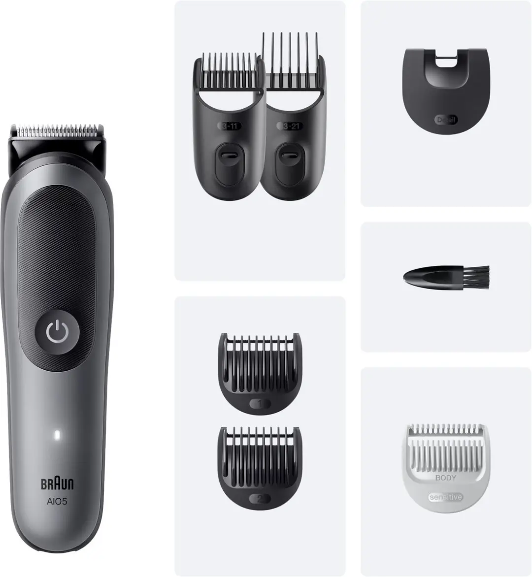 Braun 80789911 Scheer-, knip- en trimapparaat - Donkergrijs