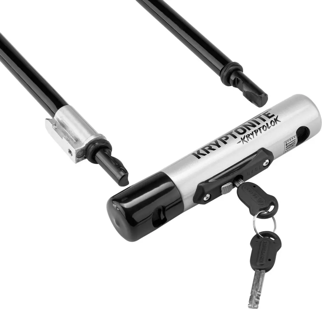 Kryptonite Kryptolok LS 10,2x22,9cm Beugelslot - Zwart/Zilver