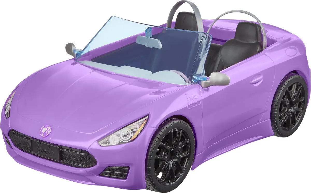 Barbie Pop Modepop - Paarse Cabrio