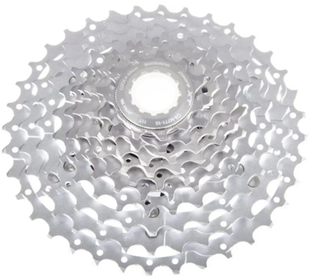Shimano Deore XT CS-M771 10-Speed Cassette 11-36T - Zilver/Chroom - afbeelding 2 van 6