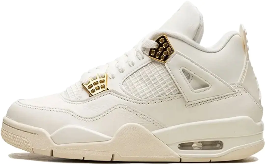 Jordan 4 Retro Metallic Gold (Women's)
