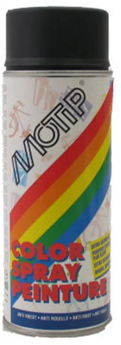 Motip Deco Spray Deep Black 400ml