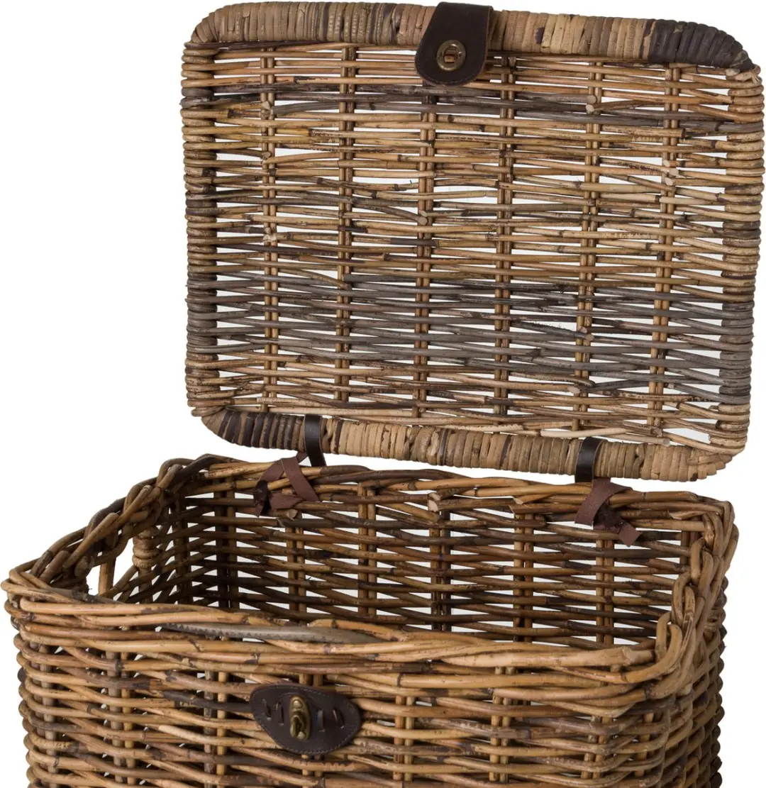 FastRider Sera Rotan Fietsmand - 26L - Bruin - afbeelding 3 van 6