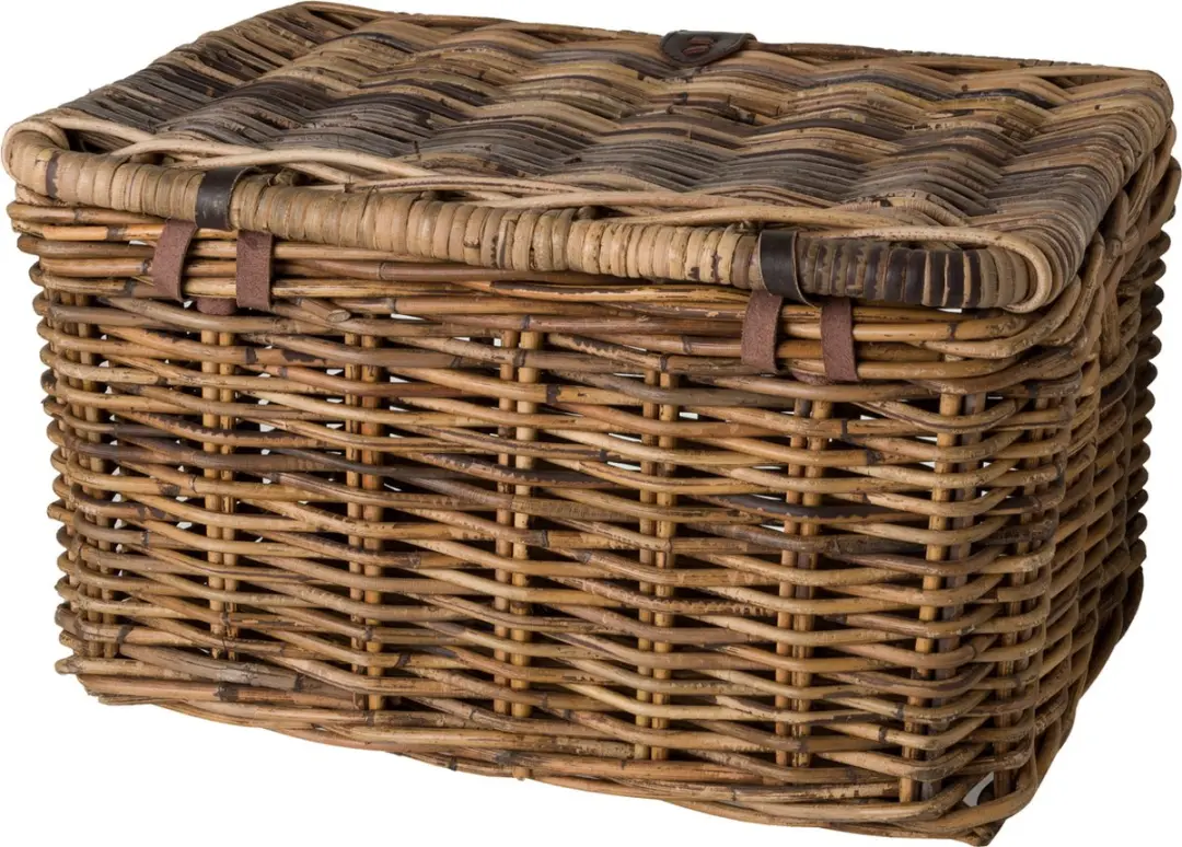 FastRider Sera Rotan Fietsmand - 26L - Bruin - afbeelding 4 van 6
