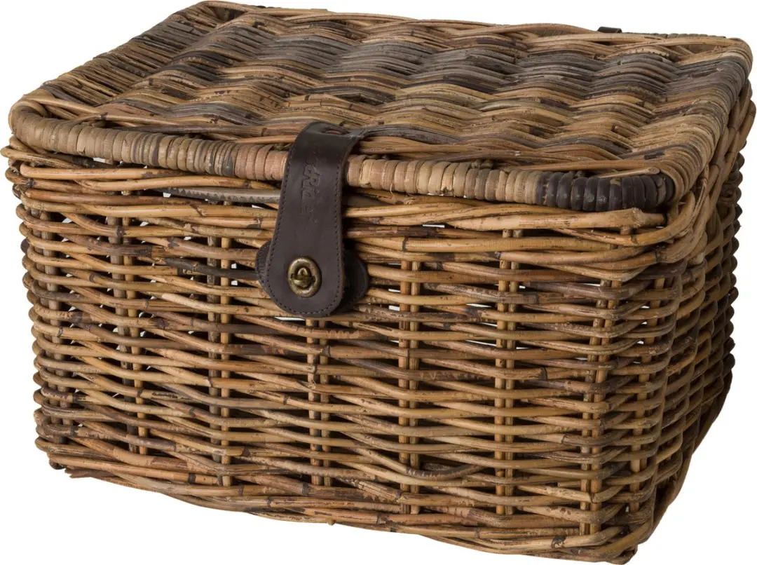 FastRider Sera Rotan Fietsmand - 26L - Bruin