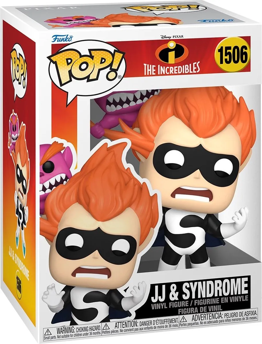 Funko Pop! Die Unglaublichen JJ & Syndrome 1506 - 20th Anniversary
