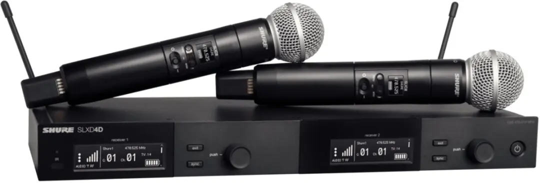 Shure SLXD24DE/SM58 G59 Draadloos Twin Systeem