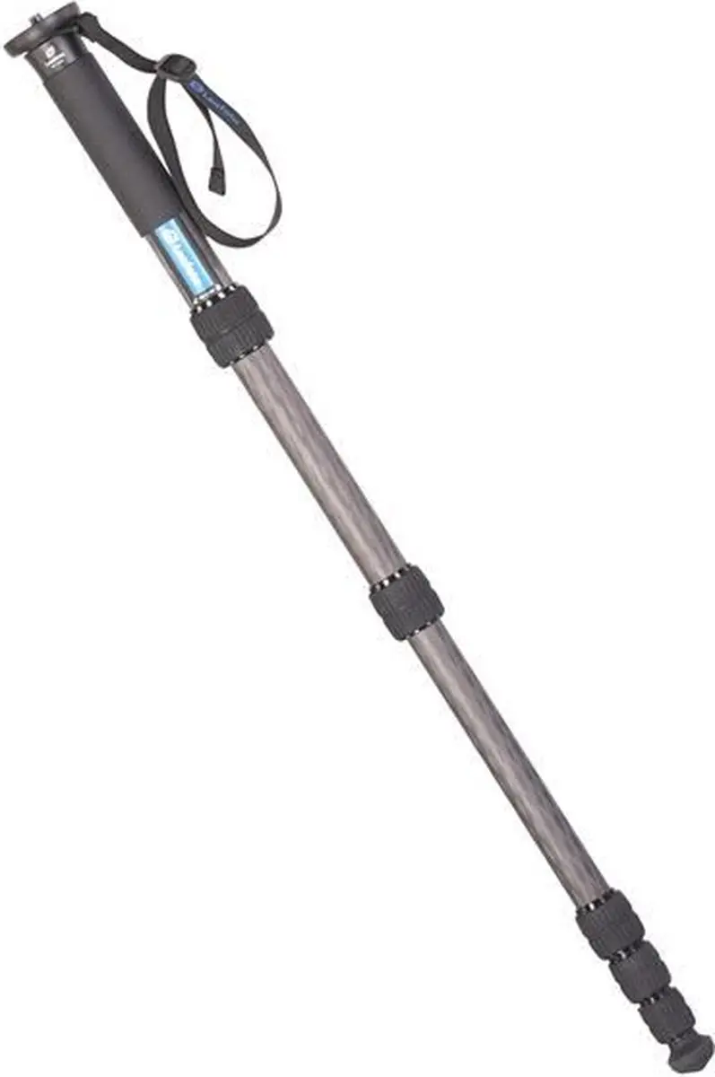 LeoFoto MP-326C Carbon Monopod - Zwart/Blauw