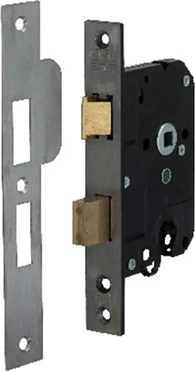 Nemef 4119 SKG Insteekslot - PC55 - Doornmaat 50mm - RVS - afbeelding 5 van 6