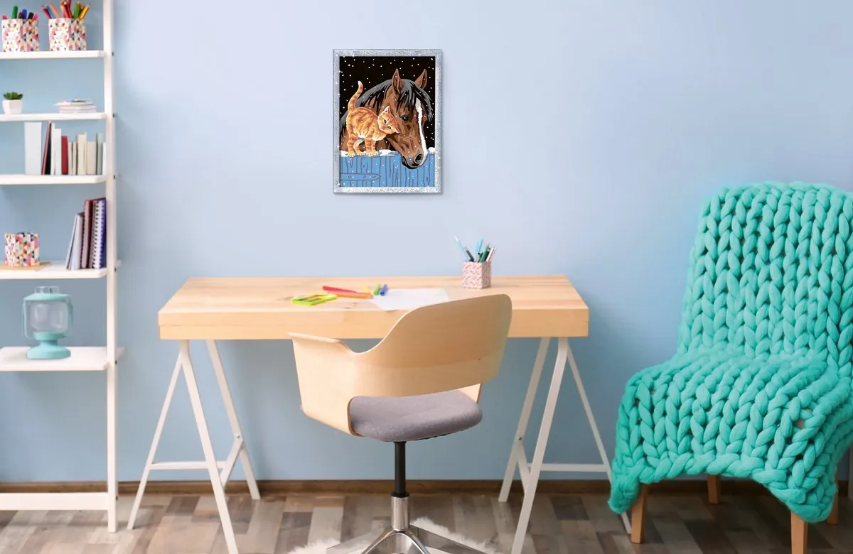 Ravensburger CreArt Stable Friends Schilderen op nummer - Multicolor - 15 Kleuren