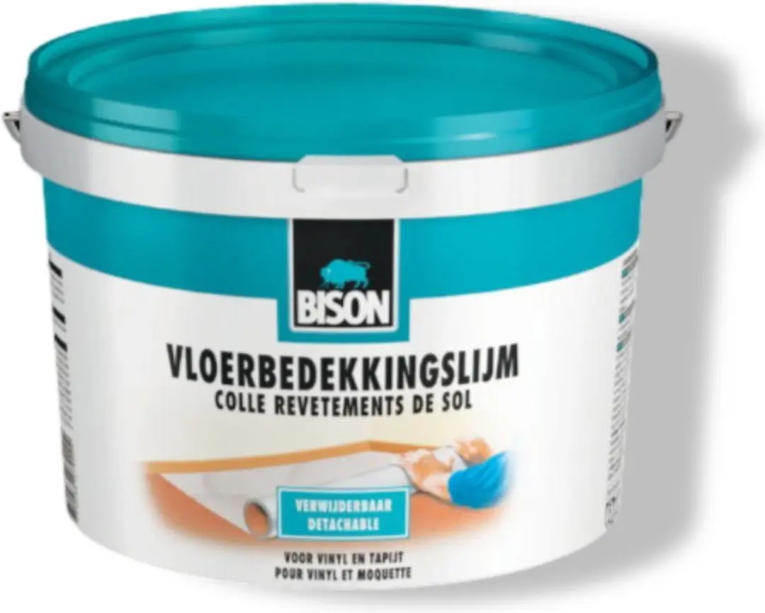 Bison Vloerbedekkingslijm Verwijderaar 2,5L - o.a. cement/hout/beton