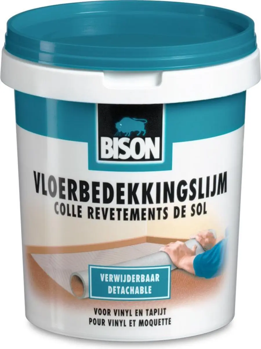Bison Vloerbedekkingslijm Verwijderaar 2,5L - o.a. cement/hout/beton