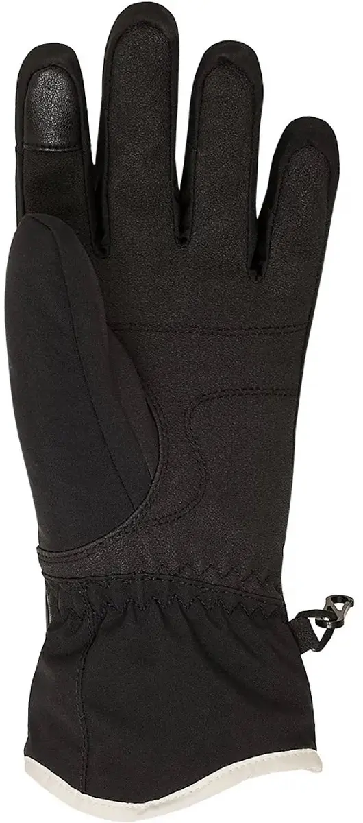 Roxy Jetty Solid Handschoenen - M - Zwart