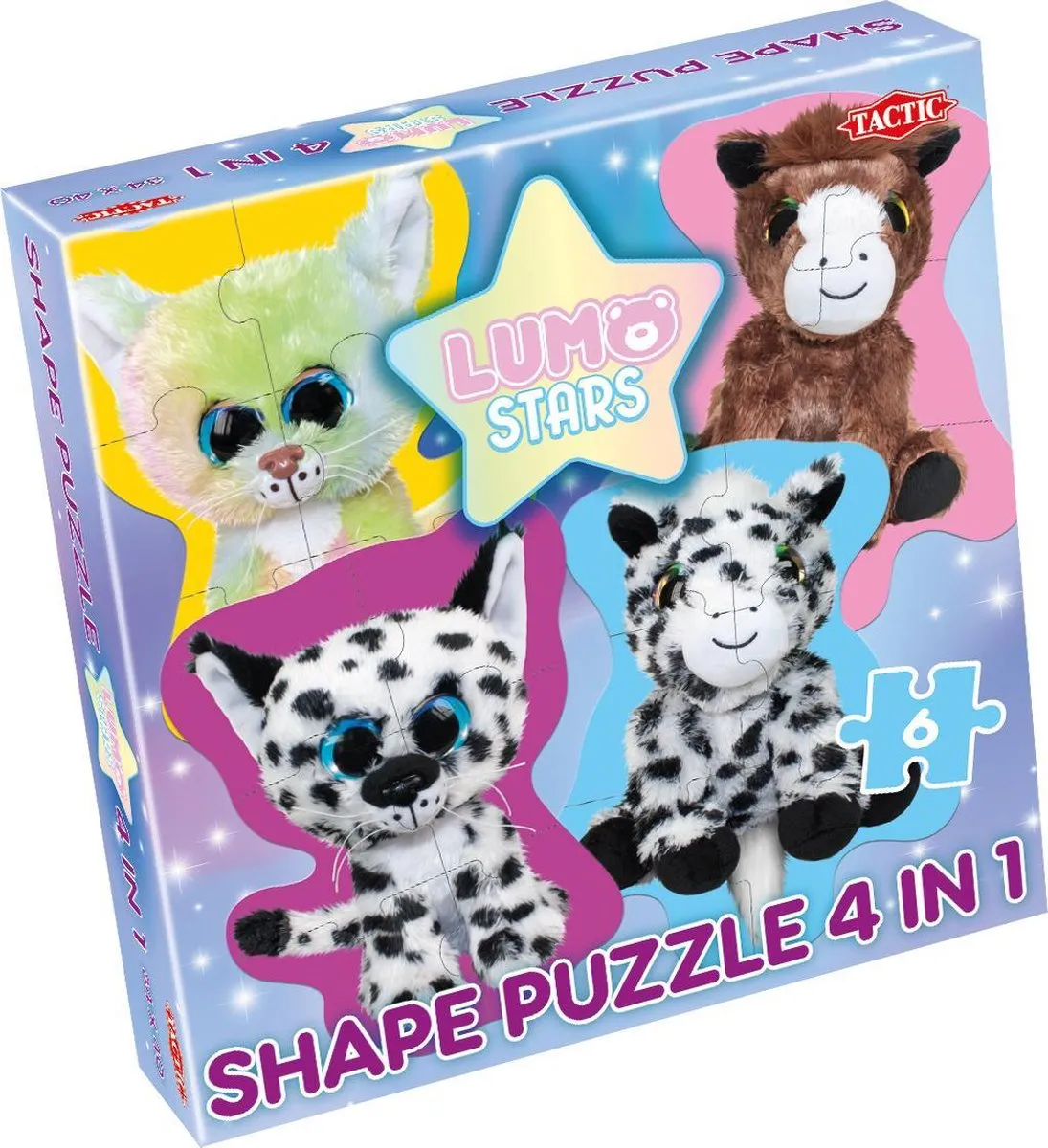 Tactic Lumo Stars Puzzel 24 Stuks