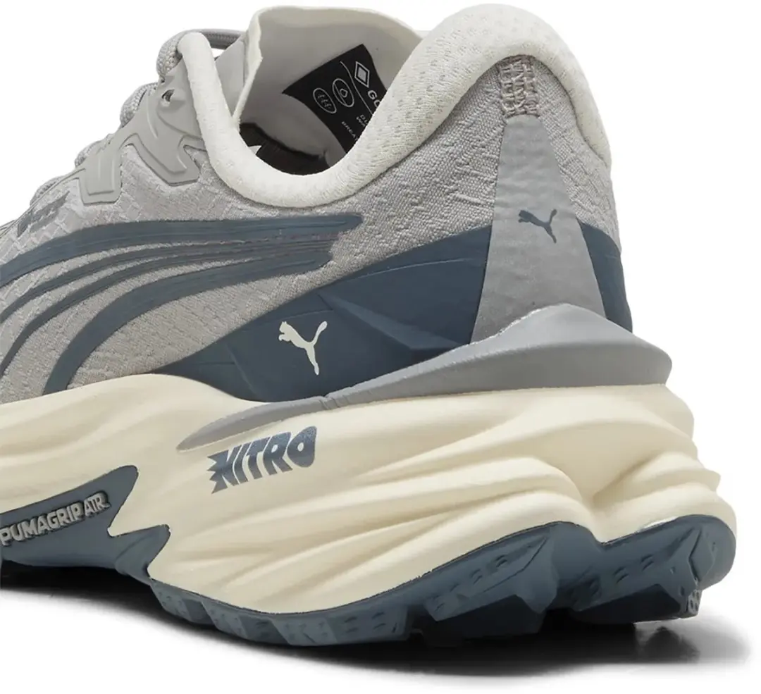 PUMA Fast-Trac Nitro 4 Gore-Tex Trailschoenen - EU 41 - Grijs/Eenblauw