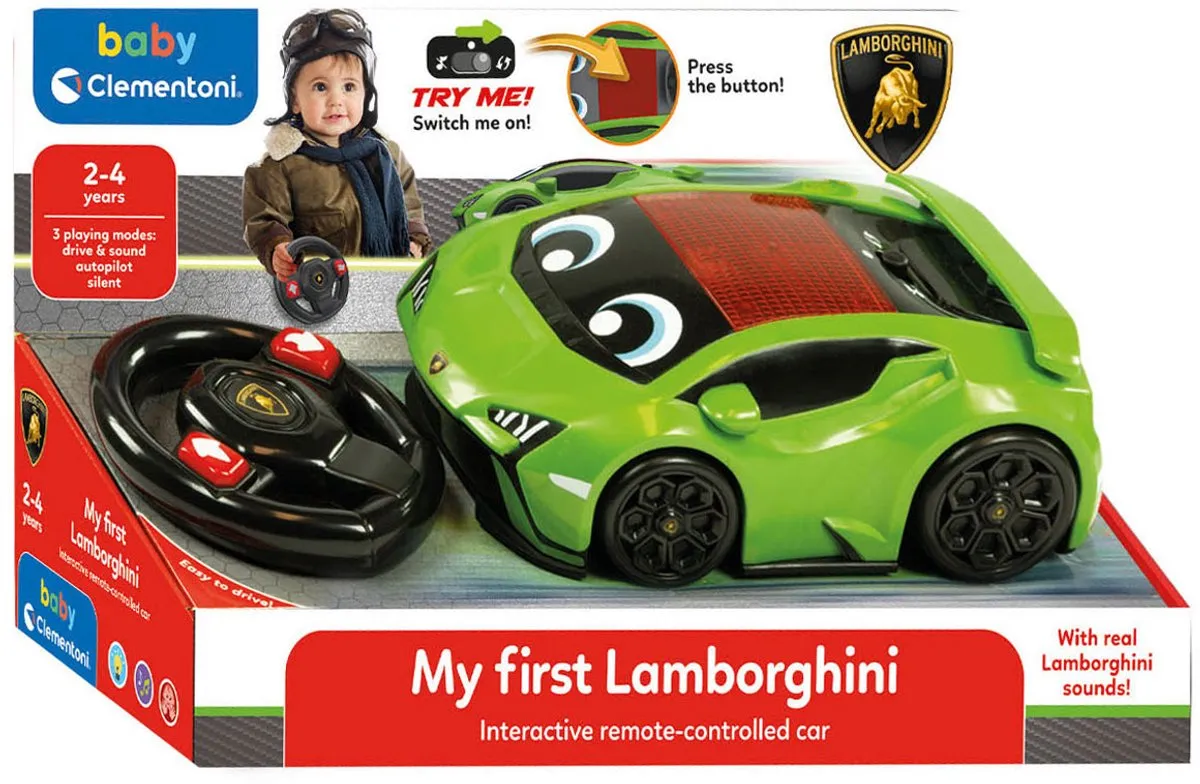 Clementoni My First Lamborghini Radiografische Raceauto 17845 - Groen